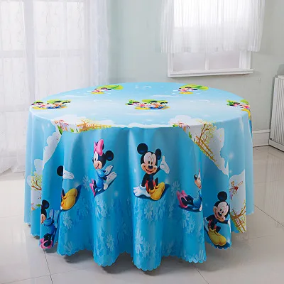 4style 1pcs Минни Микки и "Холодное сердце" Вечерние скатерти украшения на вечеринку дня рождения поставки детский душ скатерть день рождения ребенка - Цвет: 4style 1pcs