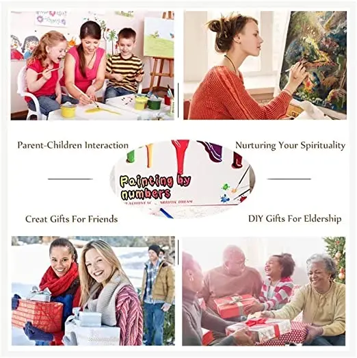 

Paint by Numbers Kits for Adults DIY 40CM*50CM ALI_V1_S1405