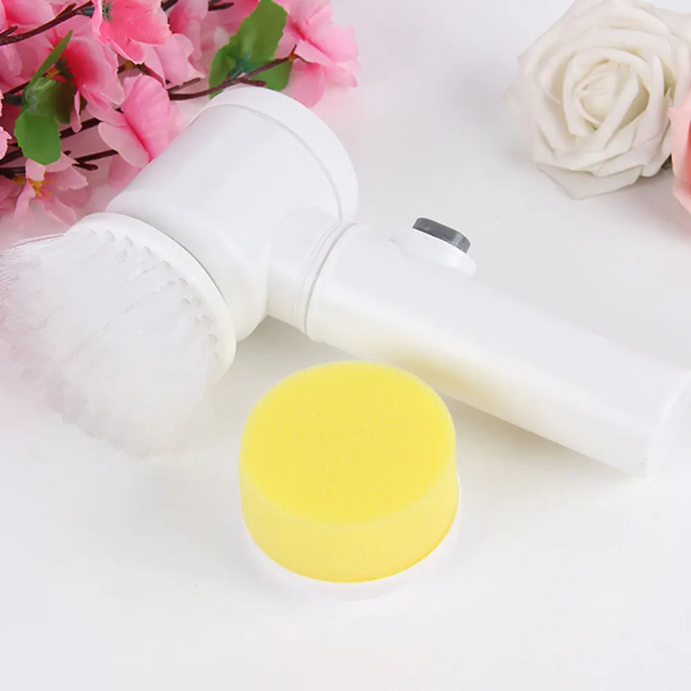 

1PC Household Washing Dishes Brushes Electric Cleaning Brush Portable Bathtub Cleaning Brush for Bathroom Kitchen Toilet Use