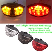 led taillight set modified for ducati monster 6967957961100 evodiesel11001100s motorcycle refit rear brake turn signal