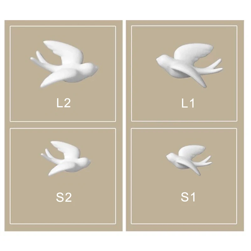 1 шт. декоративная подвеска в виде птиц | Дом и сад