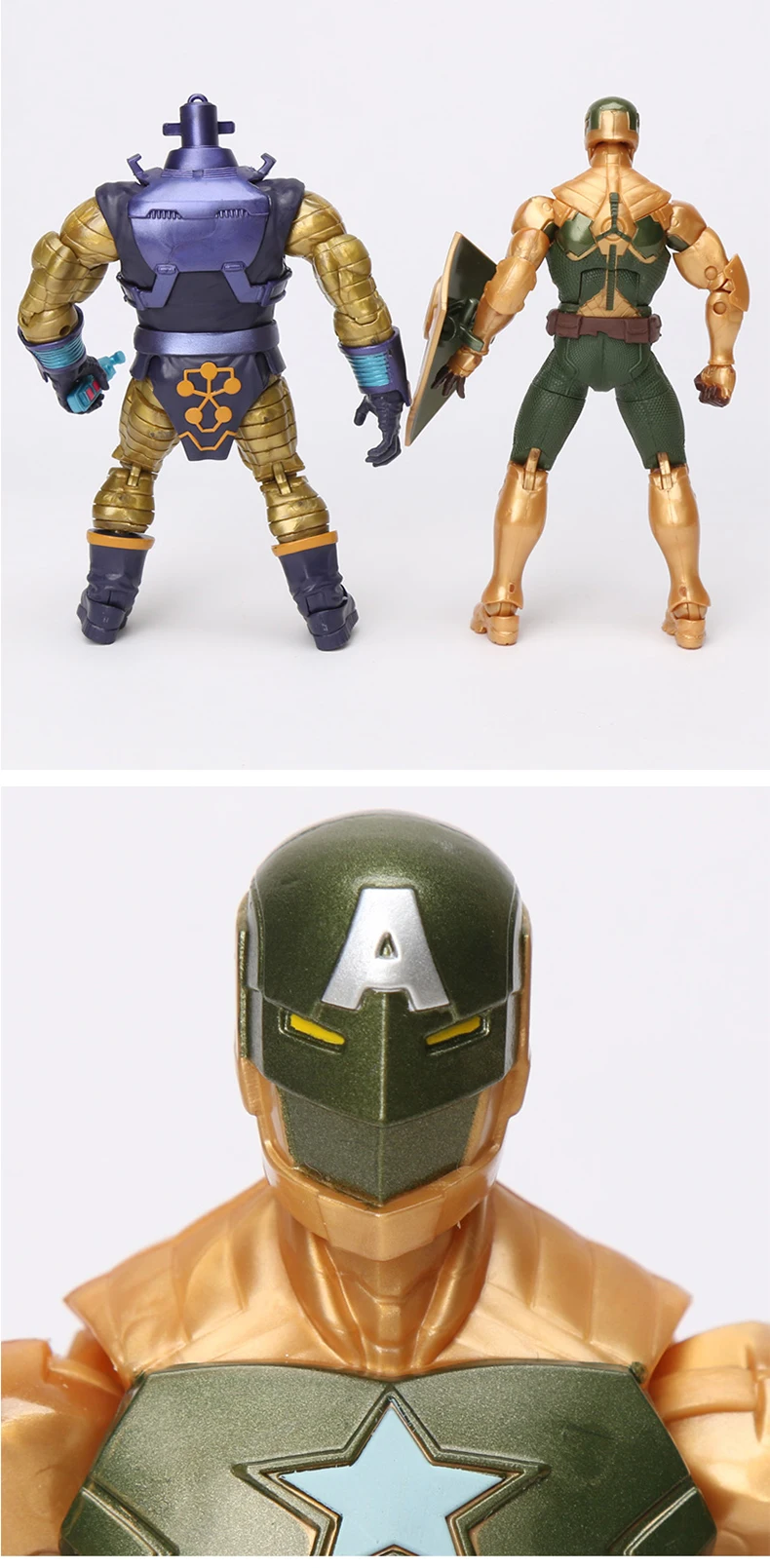 Hasbro Marvel легенды 6-дюймовый Капитан Америка Мощность и слава Эксклюзивный с мьельнир молотки Мстители, надежную защиту от повреждений, Hydra Arnim зола