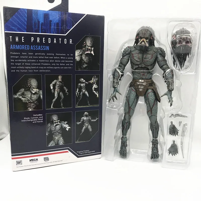 26 см NECA Хищник бронированный Убийца ПВХ экшн фигурка Коллекционная модель