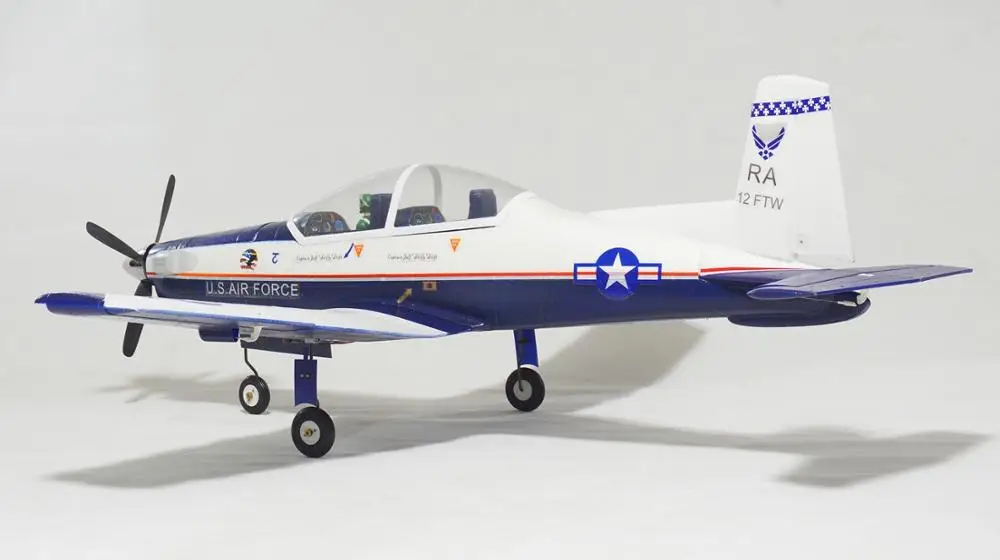 RC самолет электрический T 6 T6 PNP версия обновленная для 4S мощности|plane steel|plane craftplane