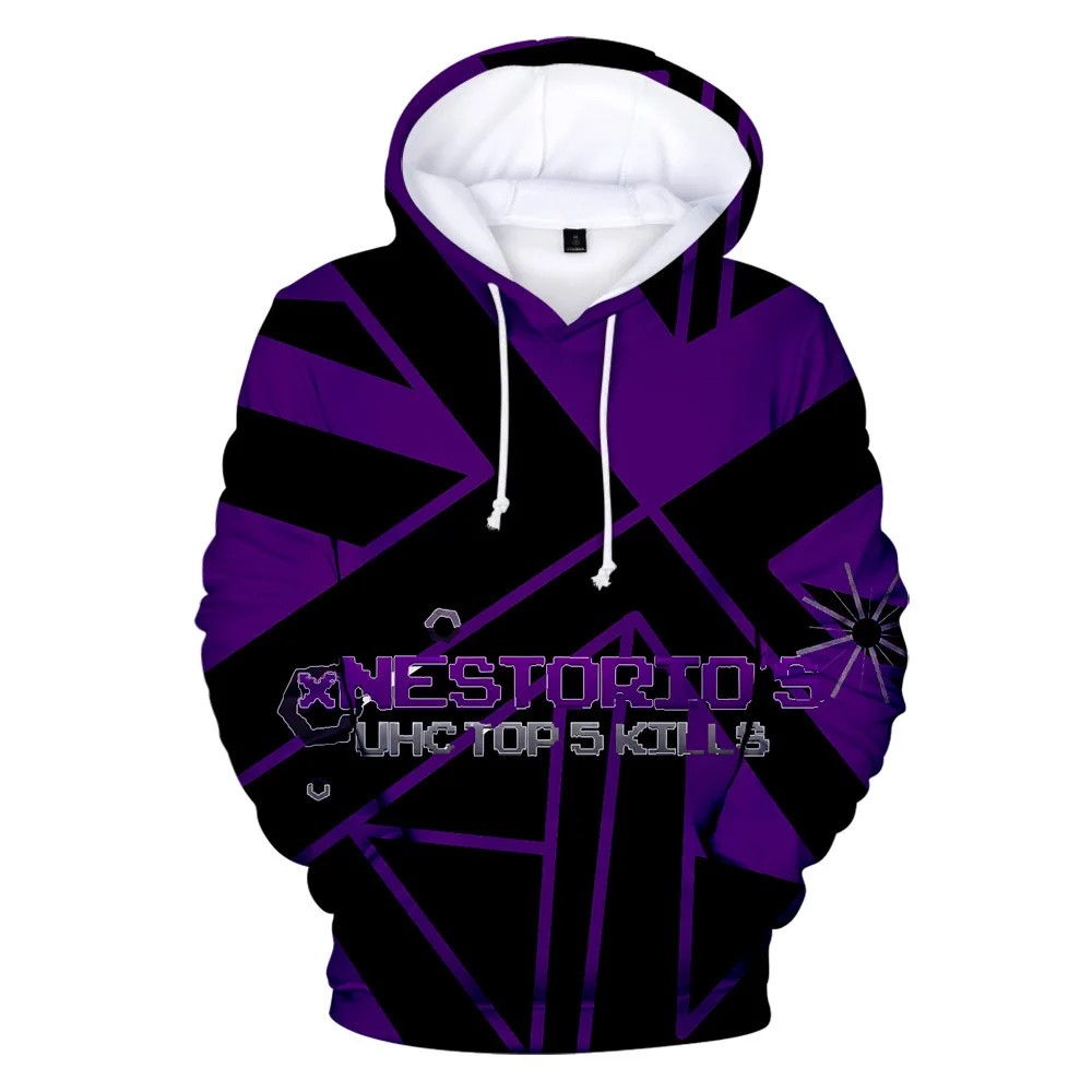 

2021 3D Print xnestorio Hoodies Sweatshirt Hip Hop Streetshirt Hooded Sweatshirt Men/Women New Asuka Simple Fashion Clothes