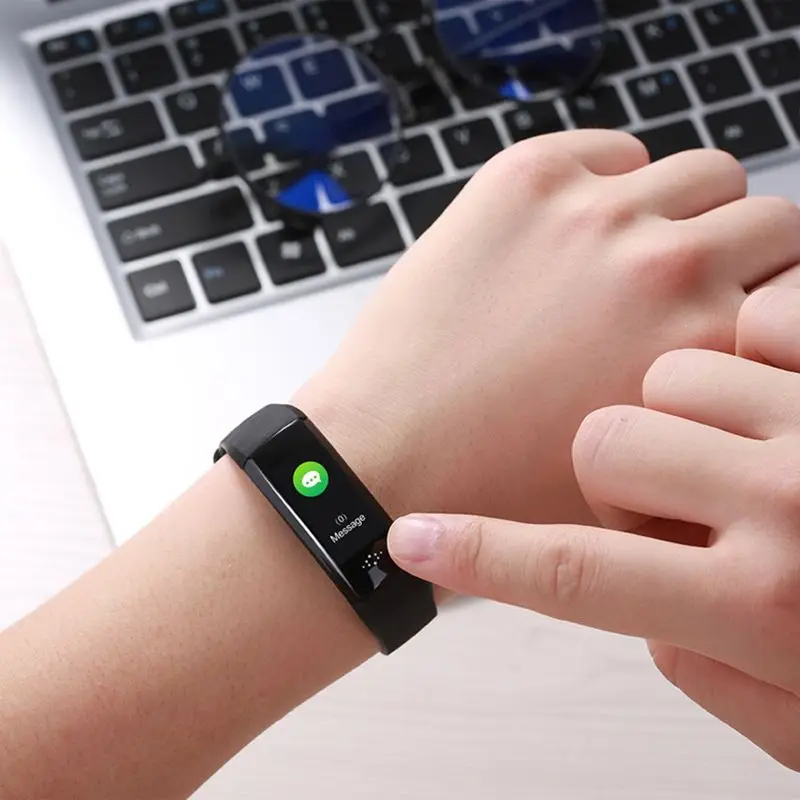 OLED 0 96 дюймов Смарт часы спортивный режим шагомер будильник мониторинг сна