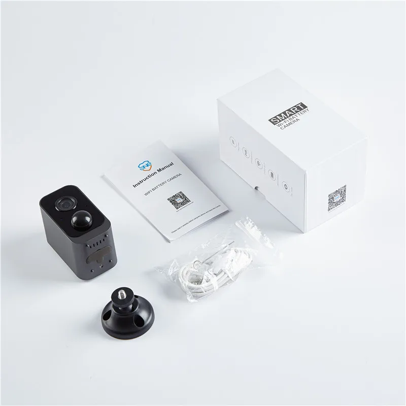 

Wireless WIFI IP Camera Small Video Surveillance Waterproof Battery Indoor Baby Cameras Tuya Smart Home Security Camera Outdoor