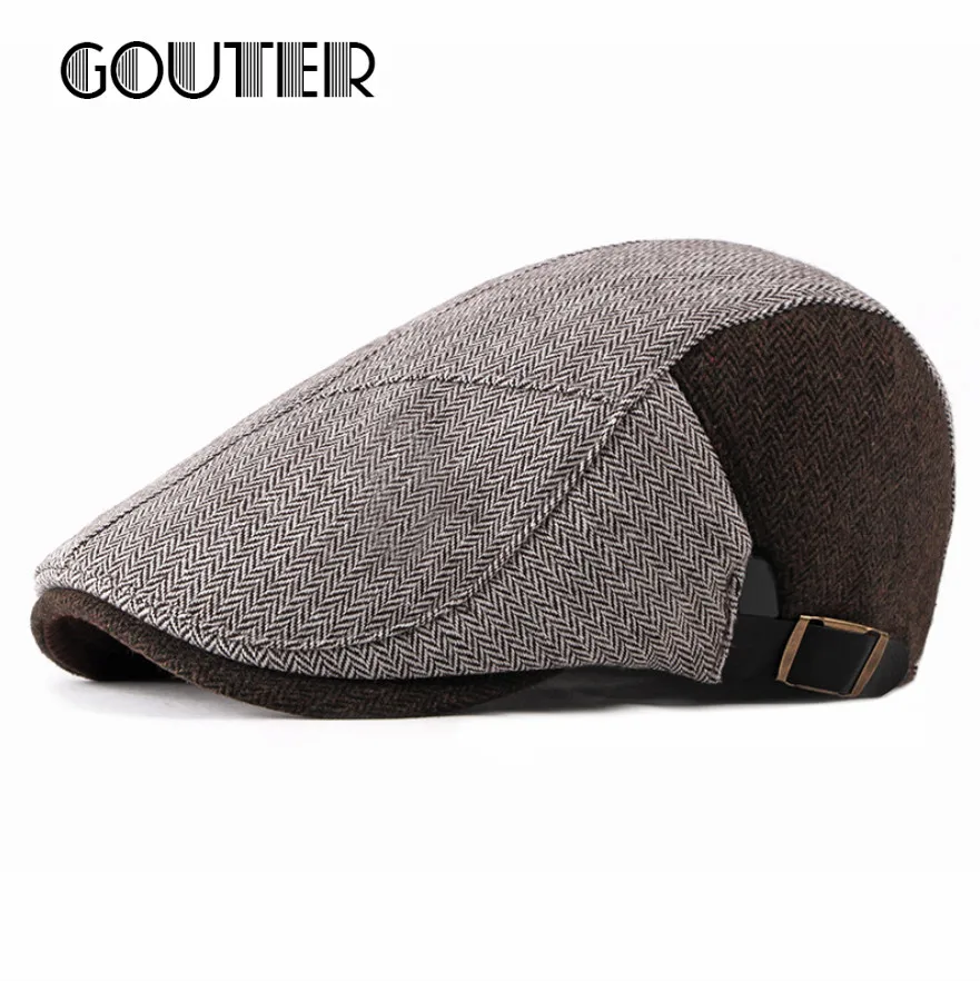 GOUTER Французский модный Повседневный винтажный войлочный берет сращивающийся