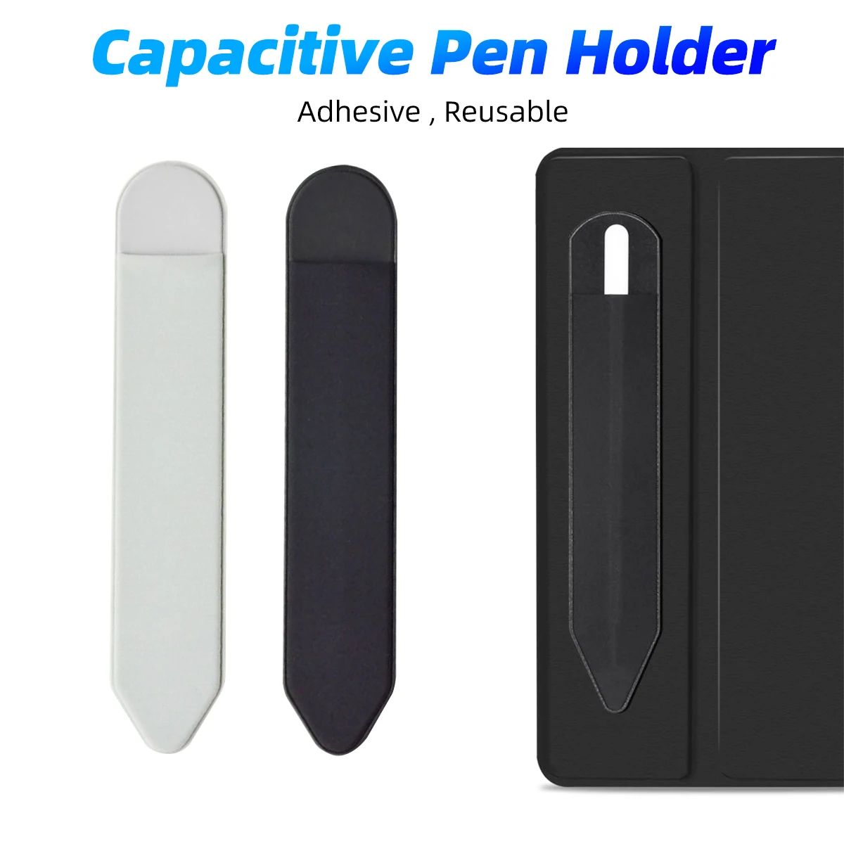 

Touch Pen Stylus Protective Sleeve Capacitive pen Case Self-adhesive Pencil Sticky Storage Cover Protector Tablet Accessories