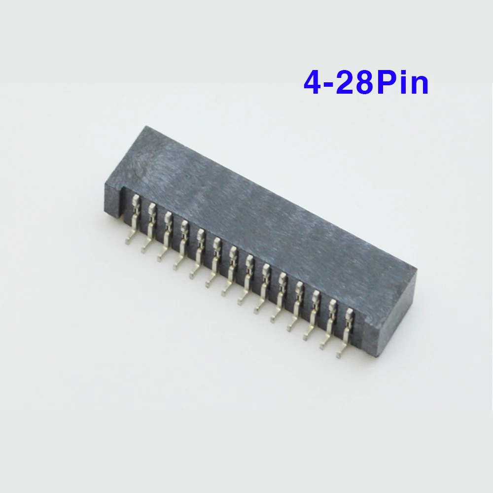 1 25 мм H2.5MM Pitch FFC/fpc-коннектор для подключения ЖК-дисплея к SMD Двусторонняя Тип на
