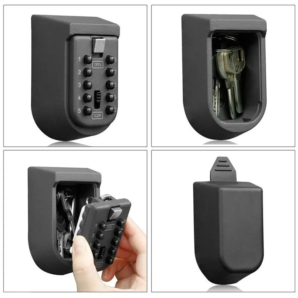 Коробка ключ анти потеря устройство Ключ безопасный настенный пароль коробка