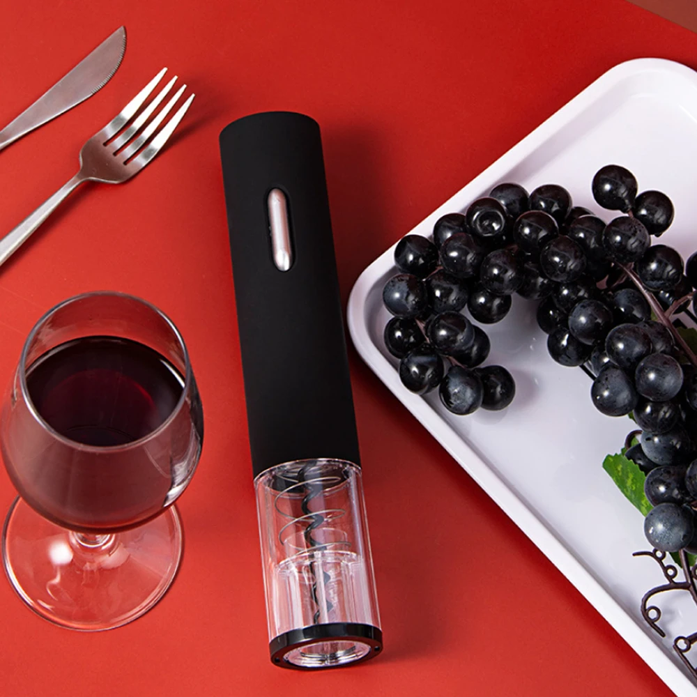 

Wine Bottle Opener,Electric Wine Opener,Battery Operated Automatic with Foil Cutter, Cordless Easy Corkscrew