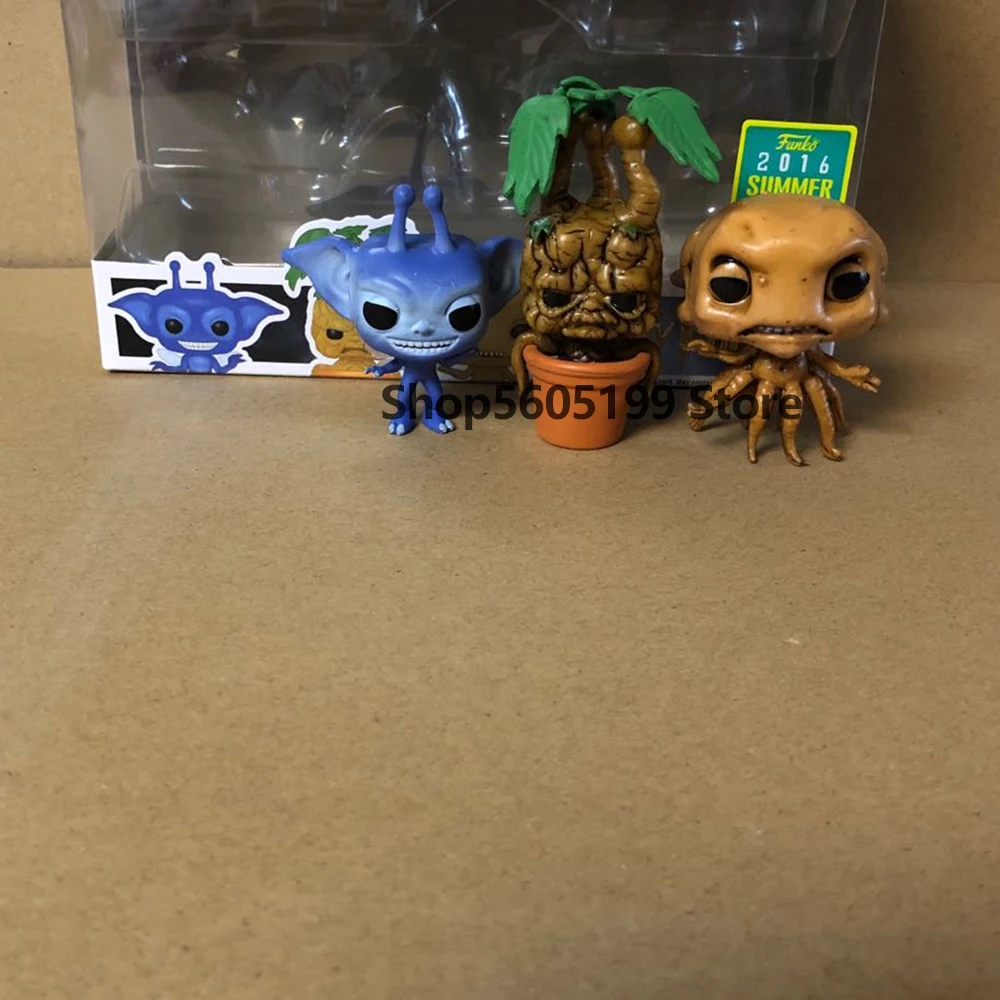 

Cornish Pixie Mandrake POP Grindylow 2016 Summer Convention LUCIUS MALFOY LUNA LOVEGOOD Vinyl Action Figures with box