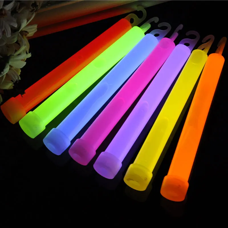 

10 Pcs 6inch Industrial Grade Glow Sticks Light Stick Party Camping Emergency Lights Glowstick Chemical Fluorescent For Fishing