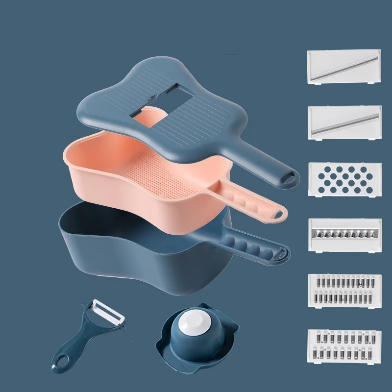 Овощной резак слайсер измельчитель с сливная корзина для очистки бассейна