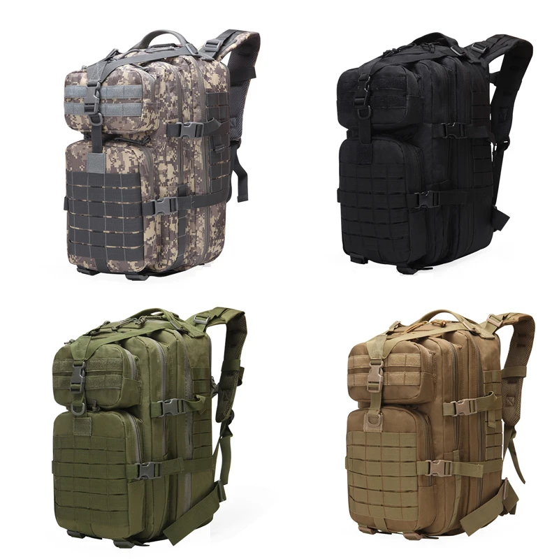 

FGHGF 40L Outdoor Cycling Backpack Adventure Tactical Rucksacks Large Capacity Waterproof Hiking Fishing Camping Hunting Bag