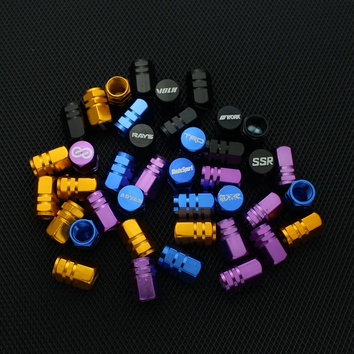 4 шт. колпачки для клапанов шин и колес |