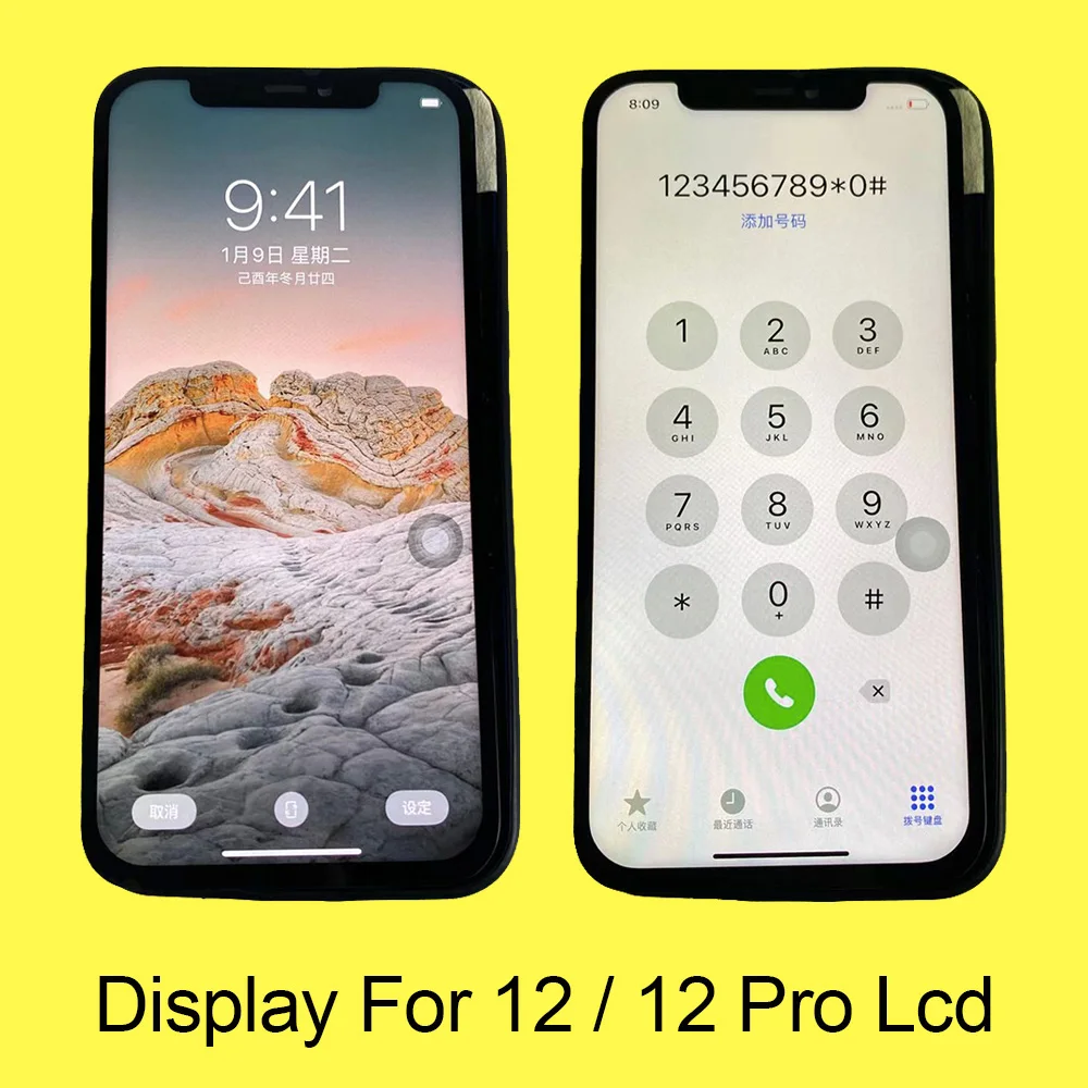 Новинка 100% ЖК-дисплей премиум-класса для iPhone 12 Pro дисплей с сенсорным экраном