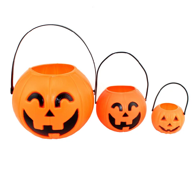 Декорации для Хэллоуина Candy Jar вечерние украшения бара реквизит Тыква свет