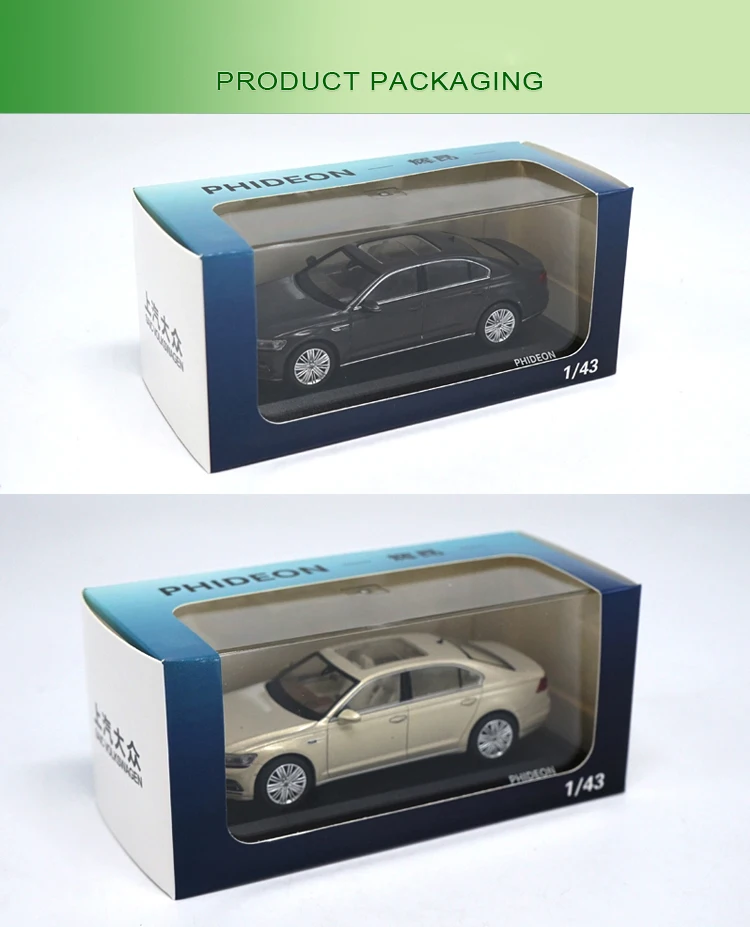 1:43 VW fhideon литая под давлением Модель автомобиля игрушки Металлическая Модель автомобиля оригинальная коробка