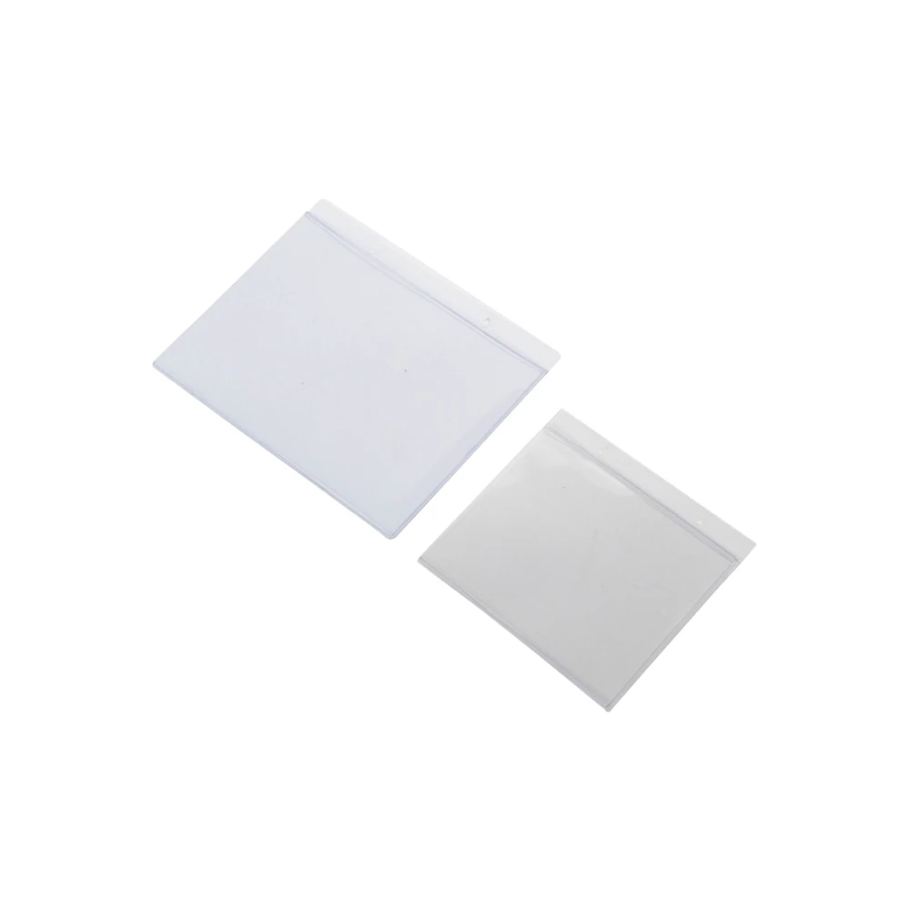 A4 Clear Document Folder Page File Sleeve Menu Cover Ceiling Advertising Promotion Label Pocket Sign Holder Hanging Frame