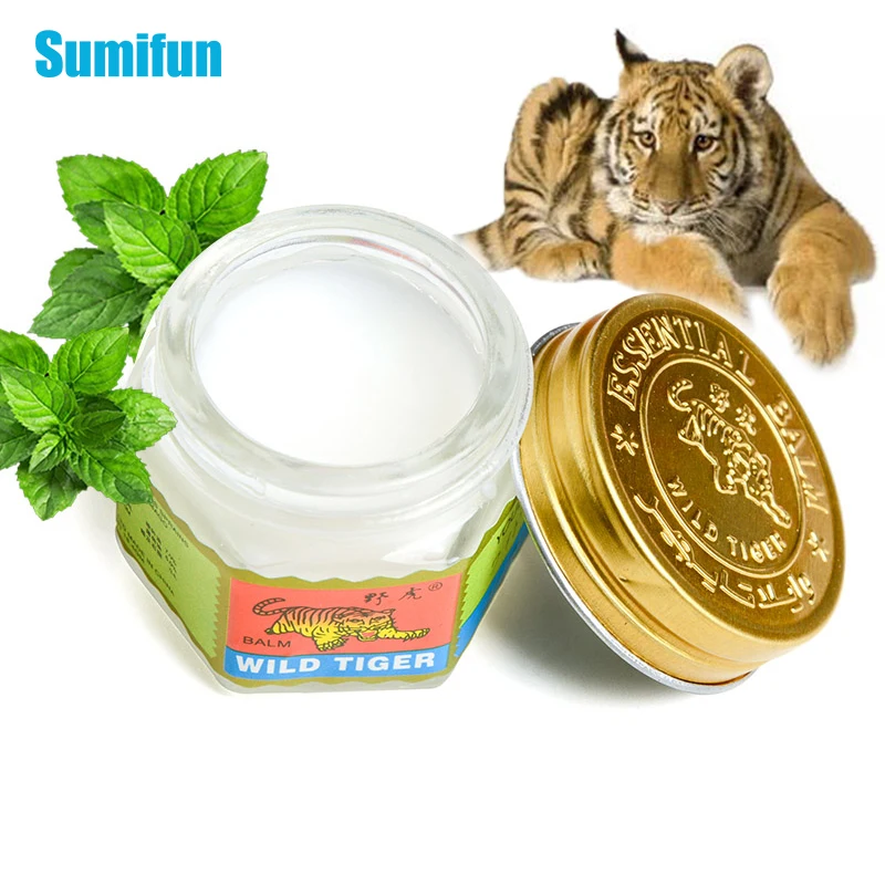 

18g Chinese Tiger Balm Analgesic Ointment Arthritis Joint Muscle Knee Back Pain Relief Cream Herbal Medical Plaster Antipruritic