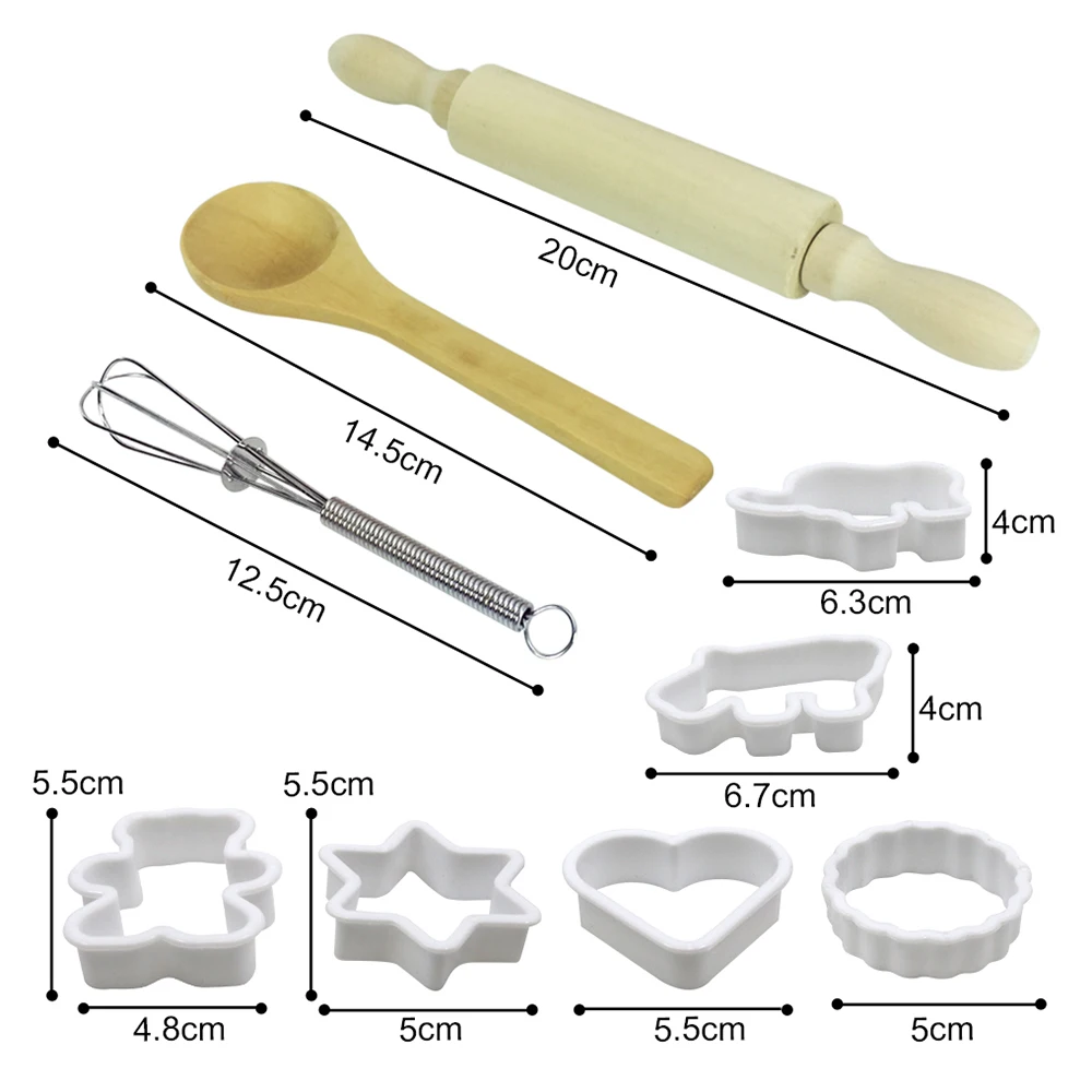 18 шт набор кухонных детский для повара DIY сковорода выпечная прокладка салфетка
