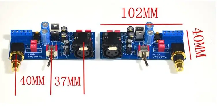 SSM2141 сбалансированный XLR сигнал на несимметричный RCA Одноконтурный усилитель