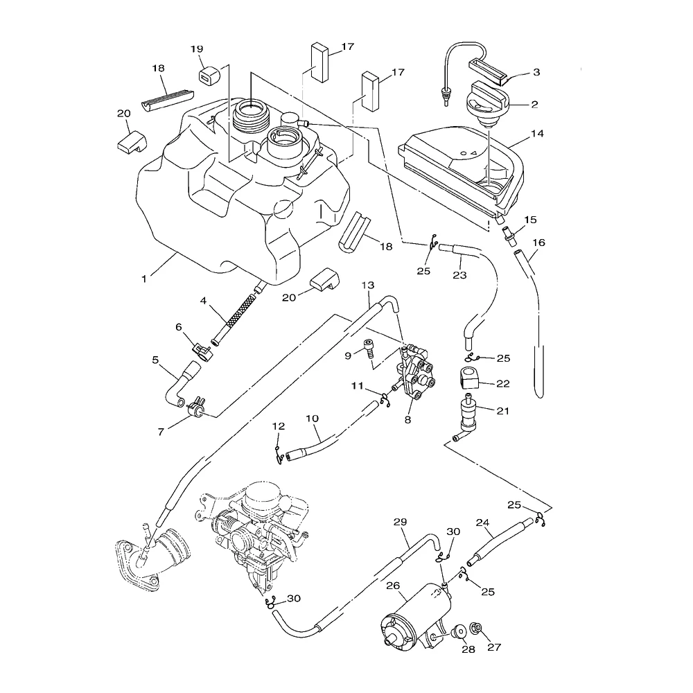 

Fuel Delivery Tube Hose Bendable Rubber 7MM/5MM Interface For Scooter Quad Bike Atv Motocross Yamaha Carburetor Oil filtration