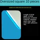 

5/10/20ps car bracket patch stainless steel iron sheet stick mobile phone iron sheet ten pieces of 6.5x4.5 cm