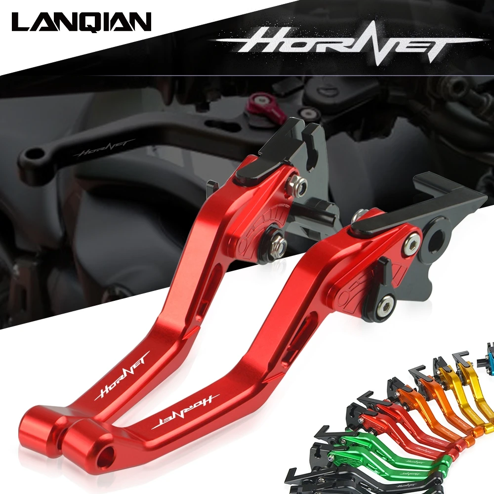 Для мотоцикла Honda HORNET Алюминиевые Регулируемые рычаги тормоза сцепления CB599 CB600F