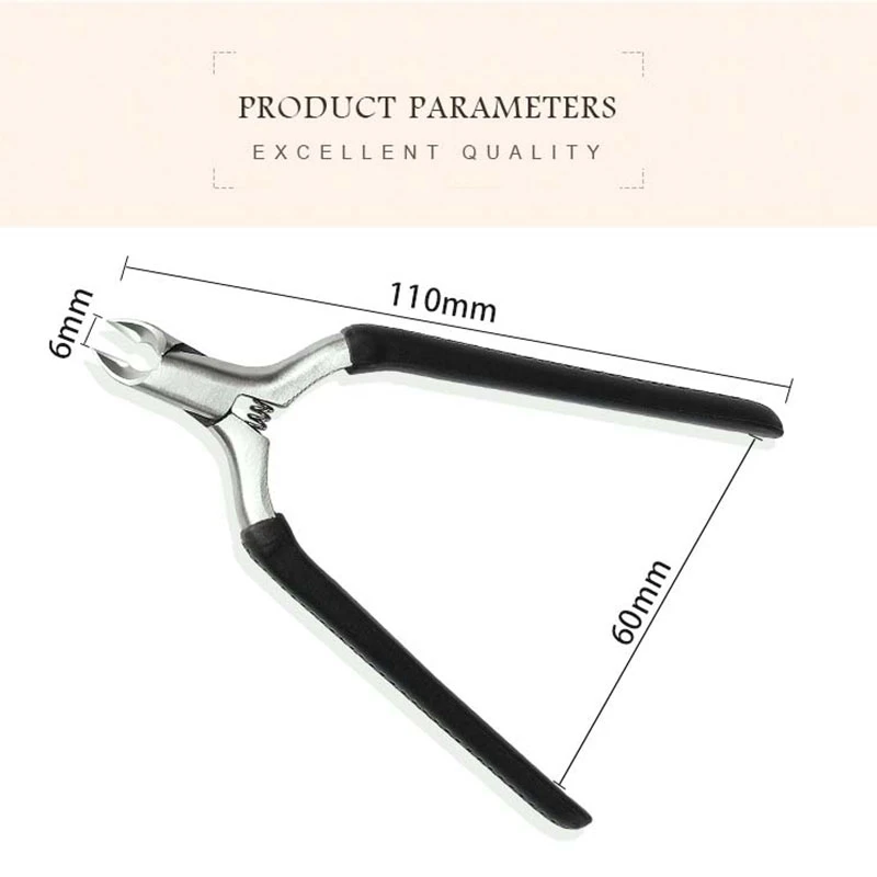 

Olecranon Scissors Toenail Ingrown Dead Skin Removal Nail Cuticle Clipper Clipper Edge Knife Manicure Clipper Tool