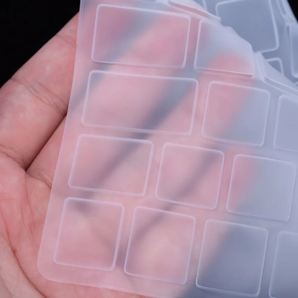 Версия США русская Клавиатура силиконовый чехол для Apple Macbook Air Pro 13 15 | Компьютеры