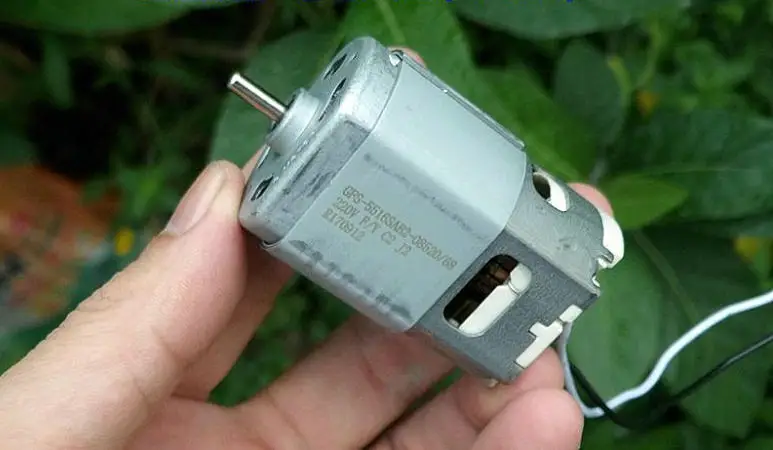 DC220V 12500 об/мин миниатюрный DC Постоянный магнит двигатель 12 полюсный ротор