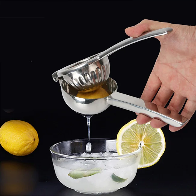 

Ergonomic Handle Easy Fruit Manual Stainless Steel Hand Press Juicer