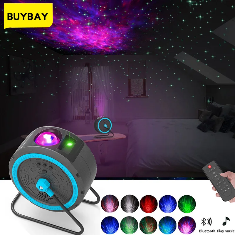 Мерцающий проектор звездного неба лазерный вращающийся светильник динамическая