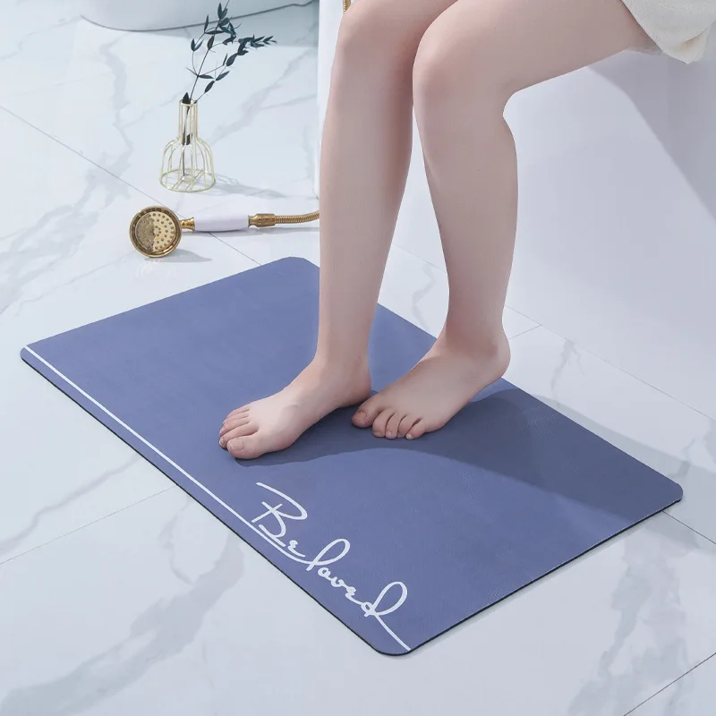 

Нескользящий коврик для ванной, многофункциональный абсорбирующий Придверный коврик, мягкое резиновое одеяло для кухни, спальни, ванной LC