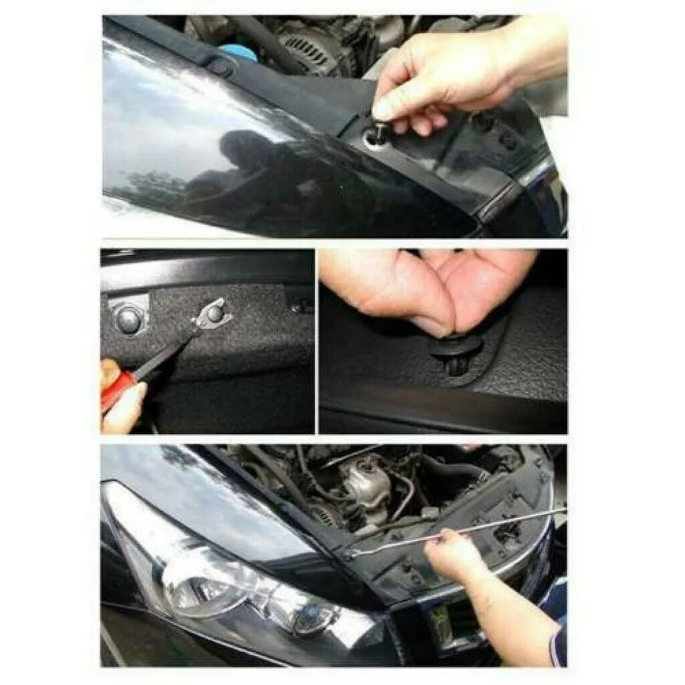 

Push Car Door Trim Clip Rivets Screws Bumper Fastener Kits Panel Parts