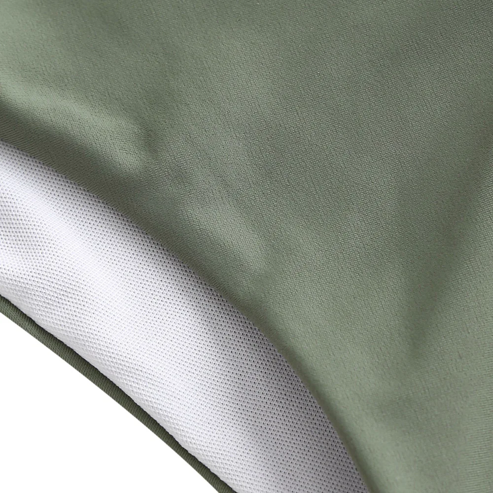 ZAFUL однотонное бикини со средней талией низ купальник 2020 женские трусы с