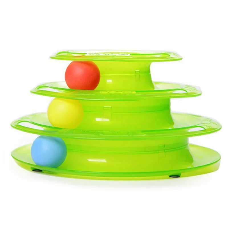 Новые три уровня игрушки для домашних животных в виде башни треки диск кошки