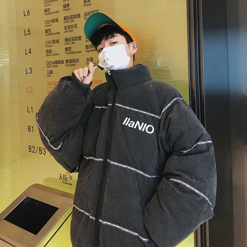 

2020 New Winter Thick Mens Clothing Warm Jacket Puffer Jacket Men Casual Oversized Overcoat Men Winter Coat Hip Hop Coat Men