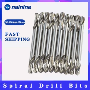 Спиральные сверла HSS, набор спиральных Сверл с двойным концом, 10 шт., 33, 23, 5455 мм, бесплатная доставка B140