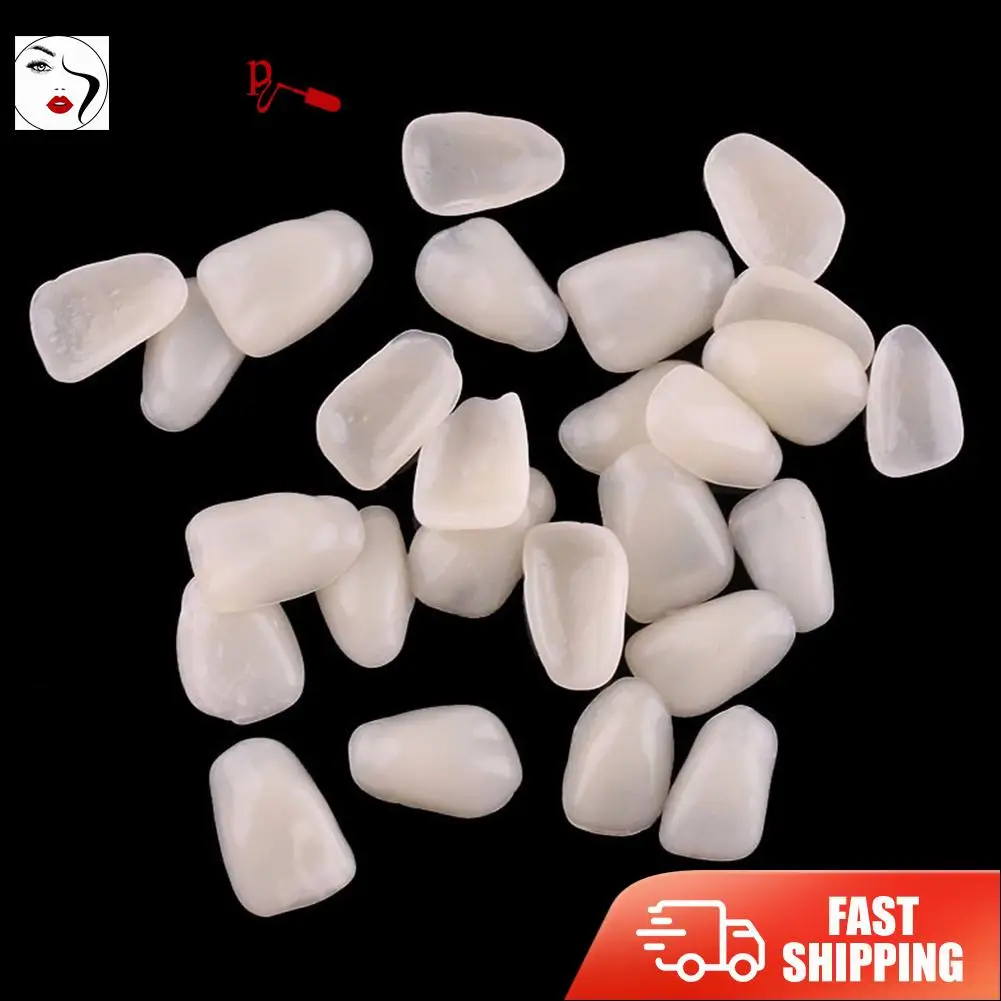 50 шт. зубов Фанера ультра зубы Красота тонкий отбеливание смолы передней верхней