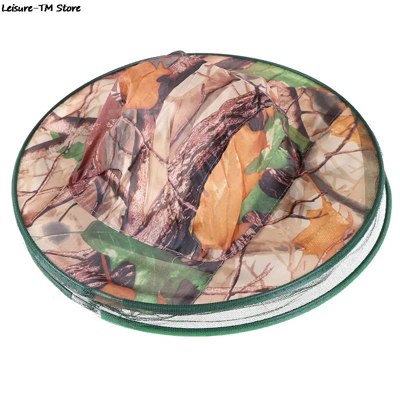 Камуфляжная шляпа для рыбалки Пчеловодство насекомых противомоскитная сетка