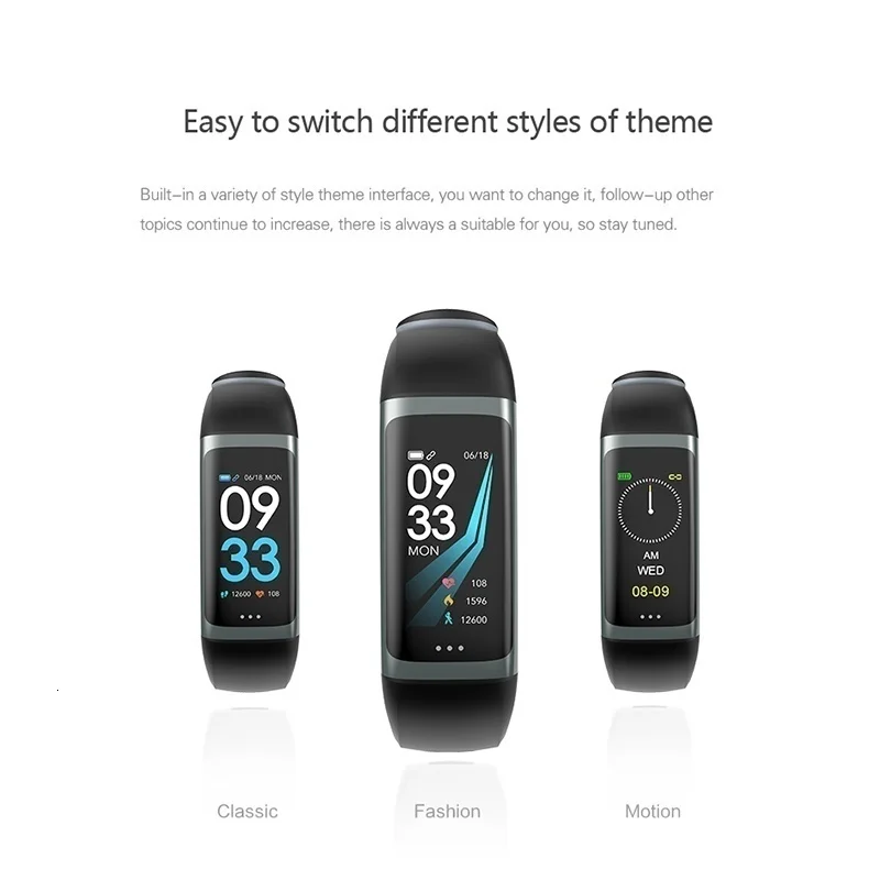 

G26 Smart Watch with pressure measurement Heart Rate Monitor Smart band Color Screen Smart Bracelet Fitness Tracker Wristband