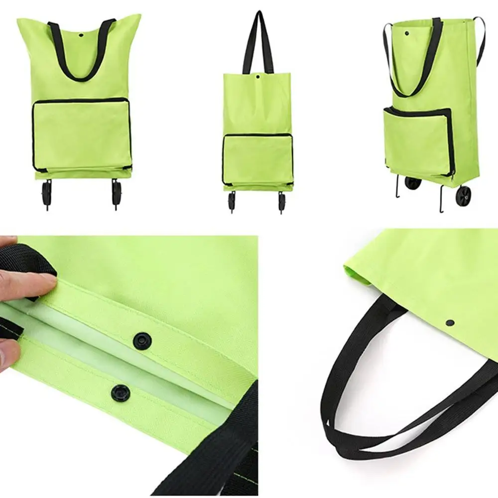 Складная тележка для покупок модная домашняя Сумка-тележка портативные