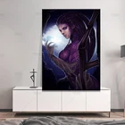 StarCraft Kerrigan художественный постер картина художественный плакат и настенный художественный принт современный семейный Декор для спальни плакаты