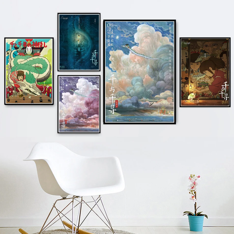 

Алмазная 5D картина «сделай сам», избавляющаяся от призраков Хаяо Миядзаки, полноразмерная и круглая Алмазная вышивка крестиком, алмазная м...