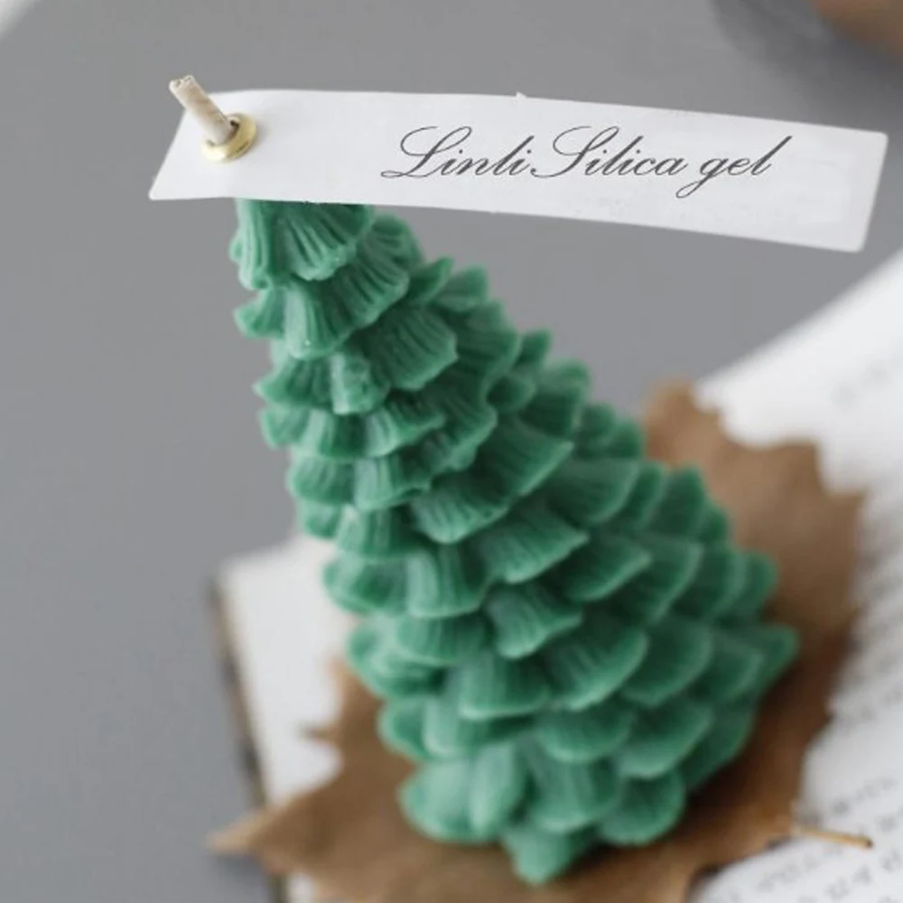 Силиконовая 3D имитация на Рождество дерево силиконовая форма для мусса торта