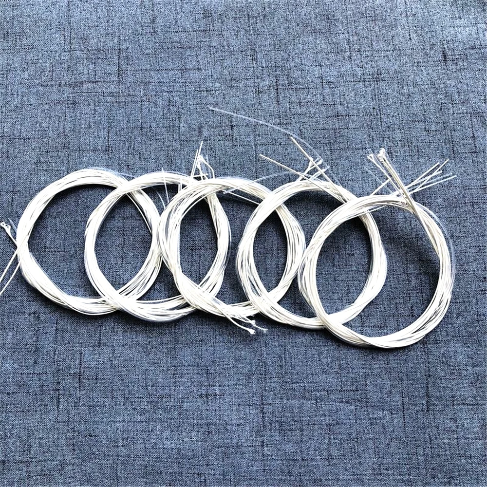 

6pcs Guitar Strings Nylon Silver Strings Set for Classical Classic Guitar 1M 1-6 E B G D A E # Hot Selling Guitar Accessories